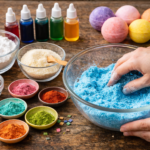 Kolor w kulach kąpielowych: jakie barwniki są najlepsze i jak uniknąć plam?