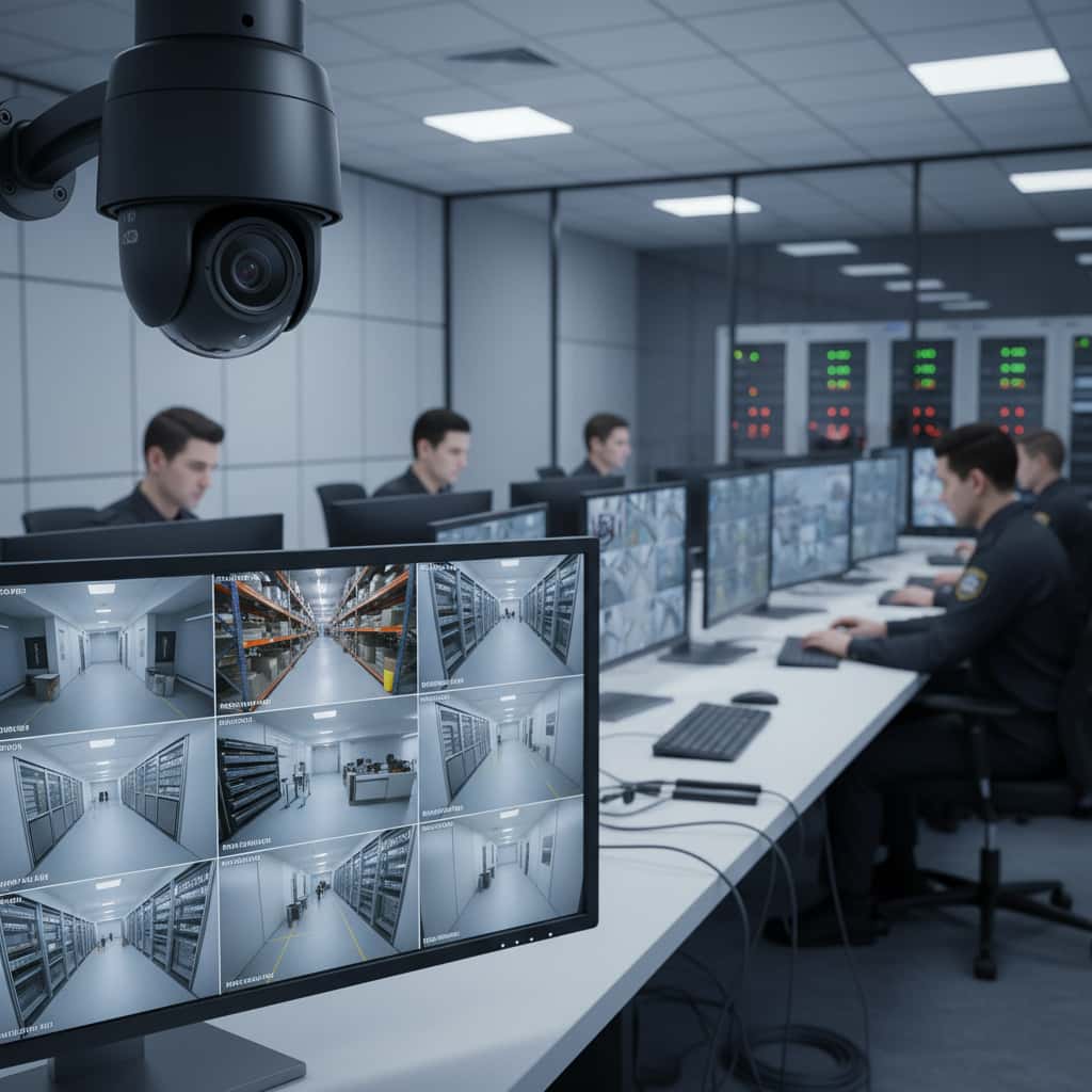 Jak działa monitoring wizyjny w obiektach przemysłowych